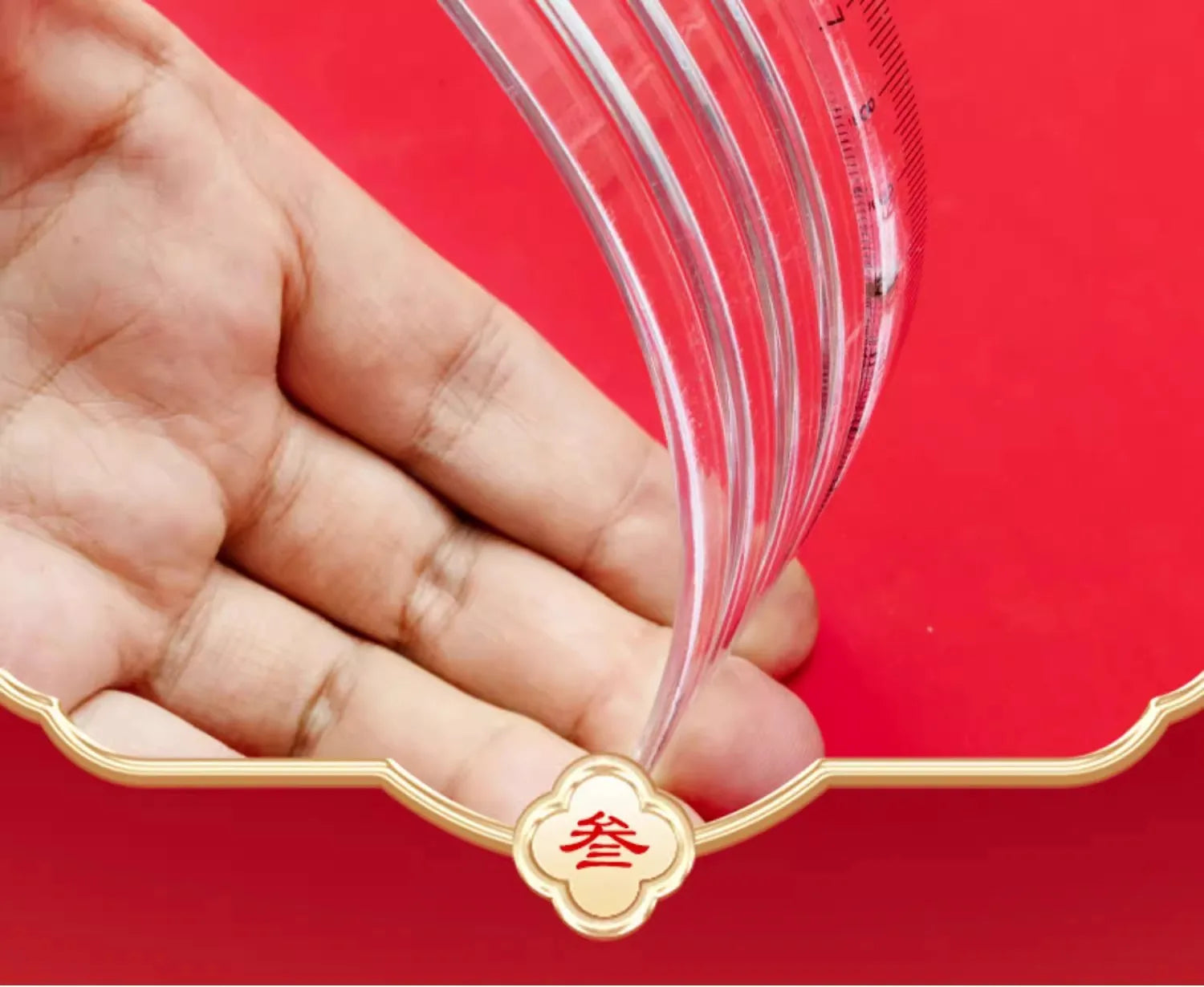M&G ruler, 9 mm spacing, 15 cm long, suitable for drawing straight lines, ideal for students and office use.