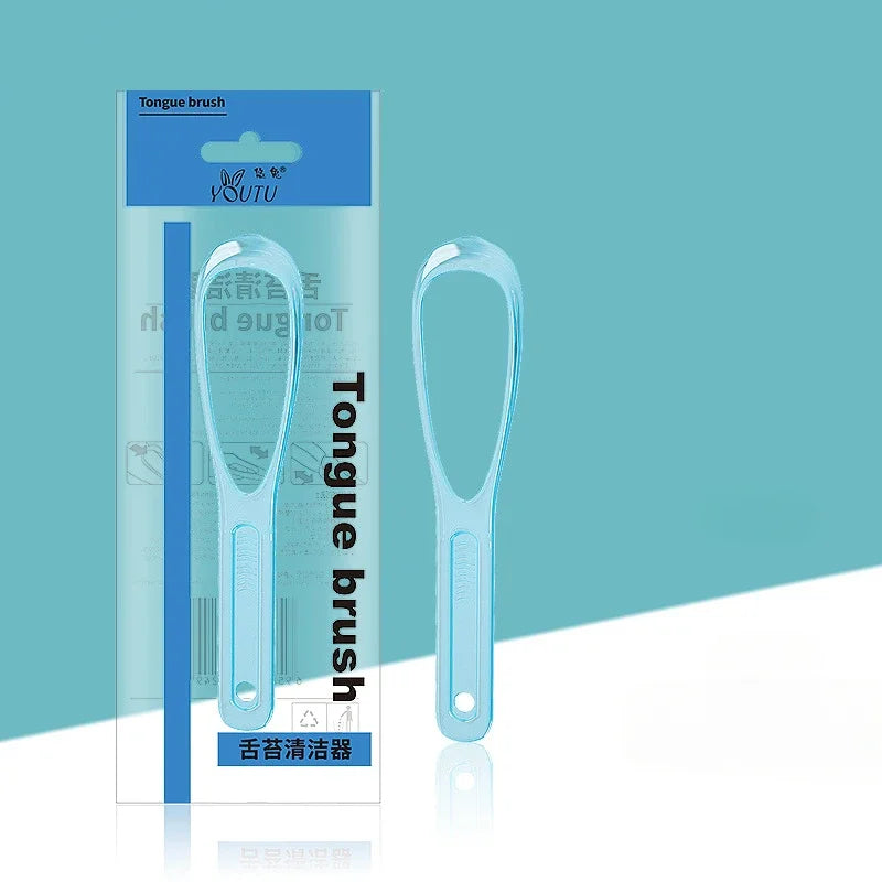 혀클리너 1pc Stainless Steel Tongue Scraper Cleaner Fresh Breath Cleaning Coated Tongue Toothbrush Oral Hygiene Care Tools