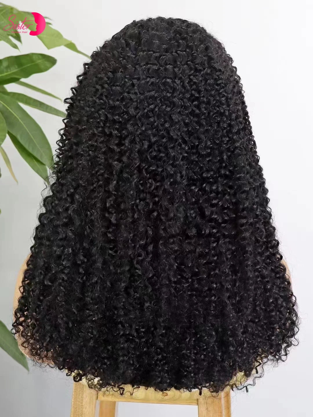 Premium 350% Density Kinky Curly Human Hair Wig - 13x4 Lace Front Bob Wig for Women