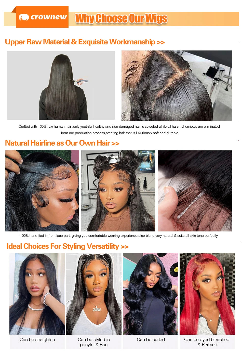 4C KinKy Edges Curly Baby Hair Natural Hairline Curly Lace Front Human Hair Wig 13X4 Hd Lace Front Human Hair Wig Preplucked Wig