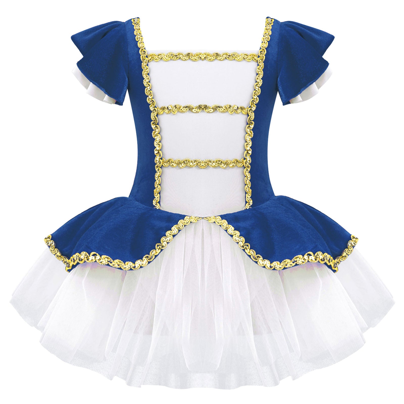 Kids Girls Children Dancer Ballet Dance Dress Gymnastic Leotard Tutu Princess Dress for Stage Performance Clothes Christmas Gift