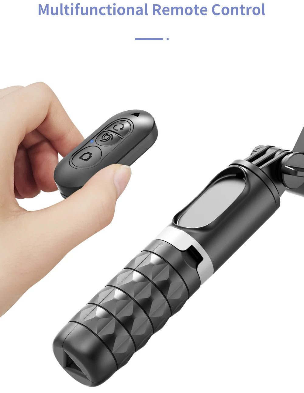 Handheld Gimbal Stabilizer Selfie Stick Tripod For iPhone Android Cell Phone Mobile Smartphone Camera Hand Portable Cellphone