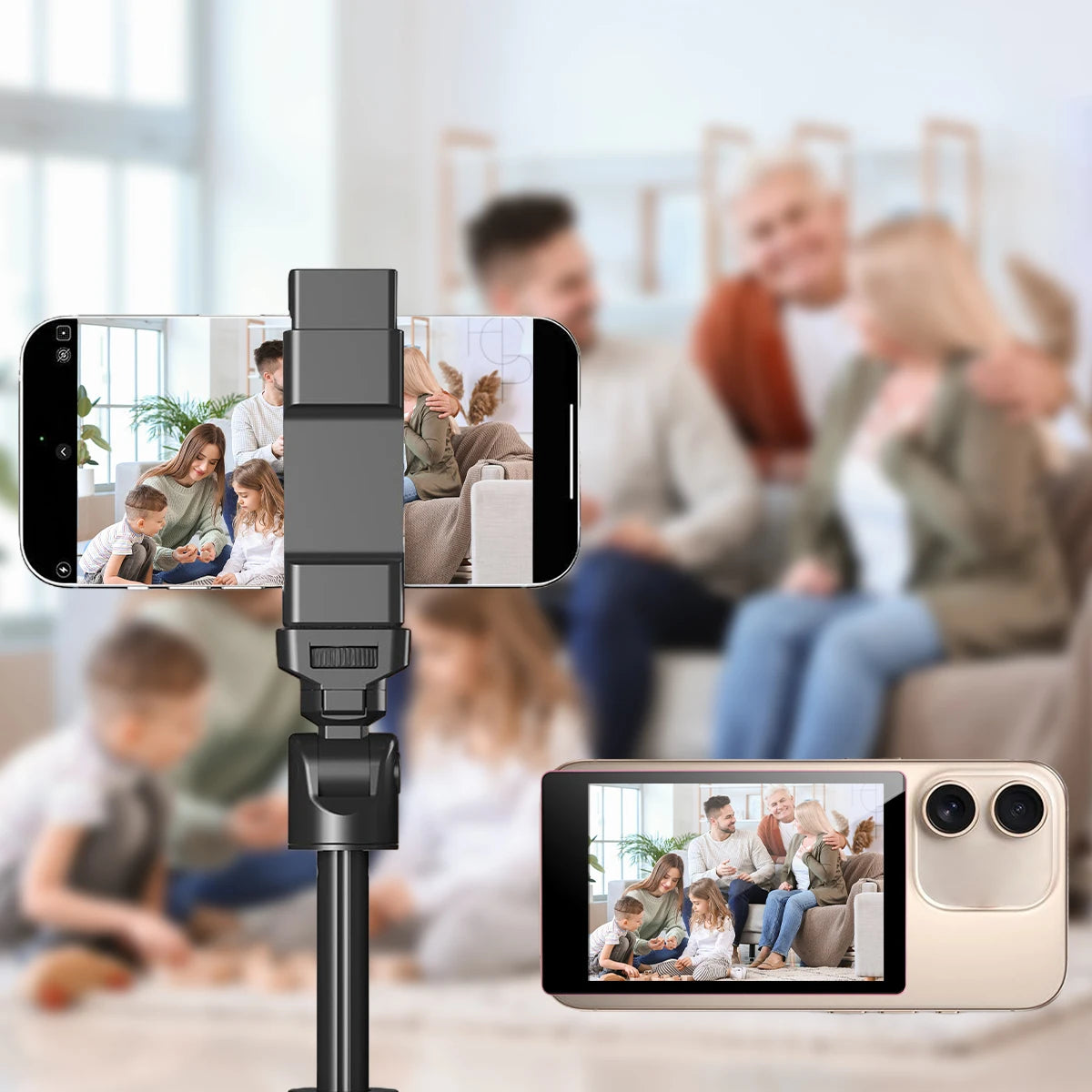Mobile Phone Wireless Magnetic Selfie Monitor Screen For Smartphone Vlog Live Stream Video Recording for iPhone Android phone