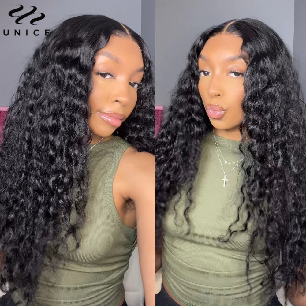 UNICE Hair Water Wave Human Hair Bundles 1/3/4 PCS Deal 100Grams Per Bundle
