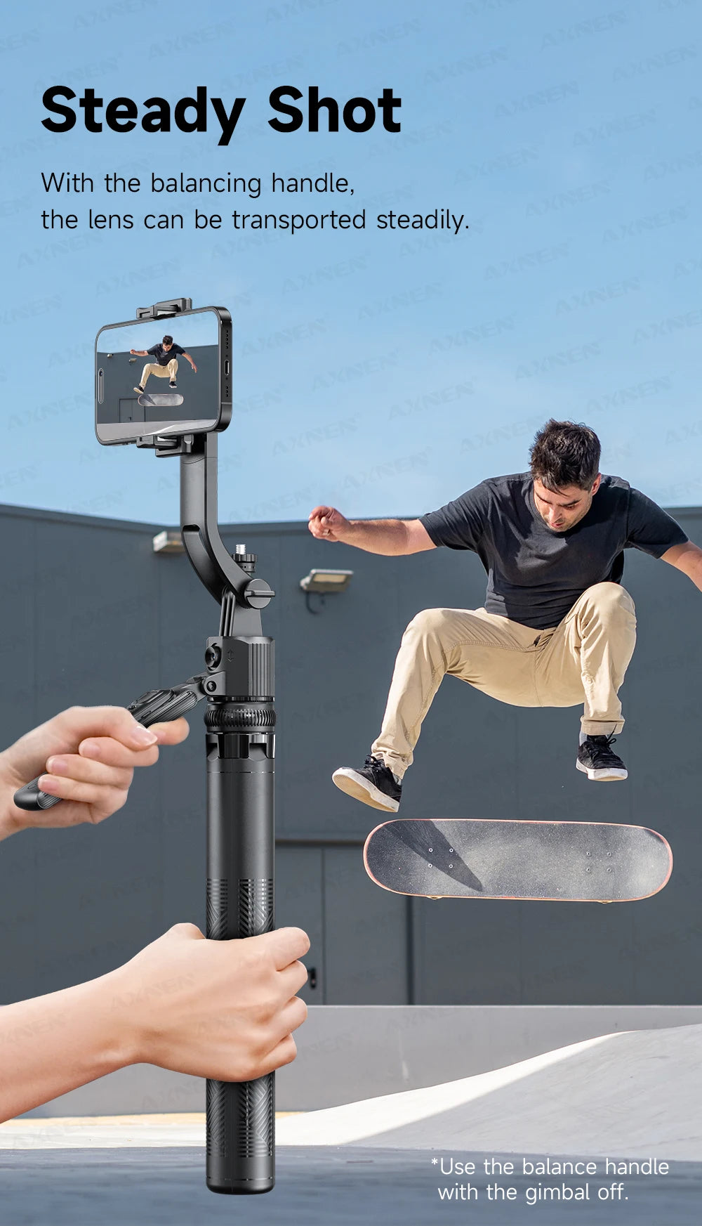 1630mm/64in C17 Tripod Selfie Stick 360° Auto Rotation Shooting Quadruped Phone Stand Face Track Bluetooth Remote Control Tripie