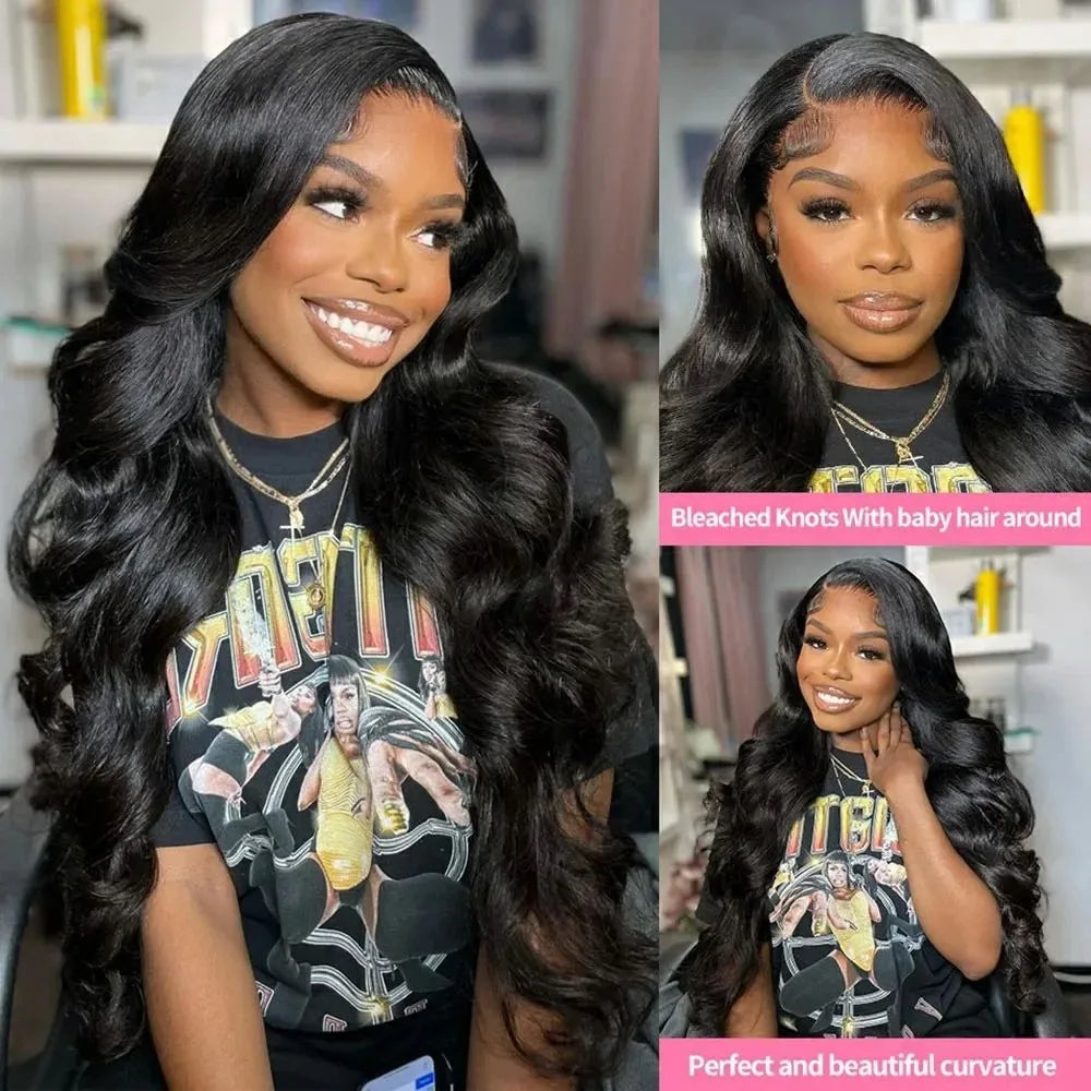 30 40 Inch Body Wave Wigs 13x6 Hd Lace Frontal Wig Brazilian Human Hair Lace Front Wig Pre Plucked Human Hair Wigs For Women