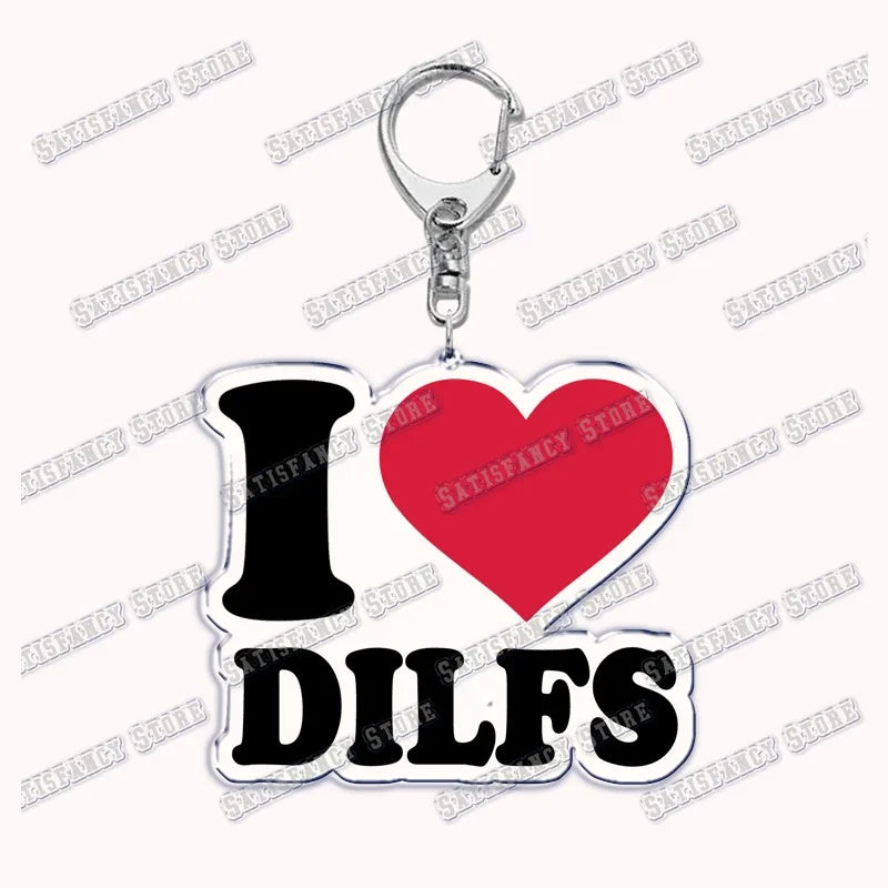 Custom I Love You My Fictional Boyfriend Awesome Girlfriend Keychain Emo Boys Hot Wife Mom Dad Key Ring Keychains Bf Gf Gifts