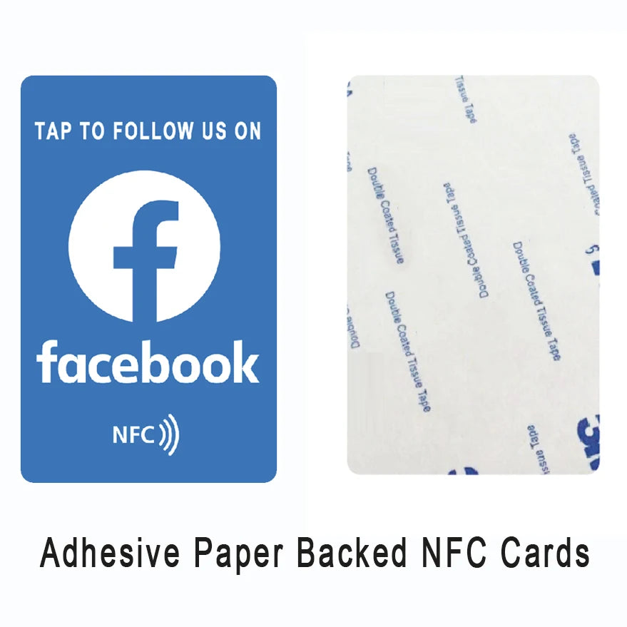 Instagram NFC Card Increase Your Follows Tap to Follow PVC Material Standard Card Size