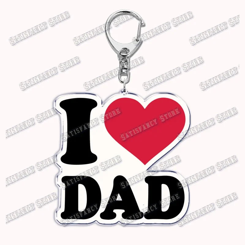Custom I Love You My Fictional Boyfriend Awesome Girlfriend Keychain Emo Boys Hot Wife Mom Dad Key Ring Keychains Bf Gf Gifts