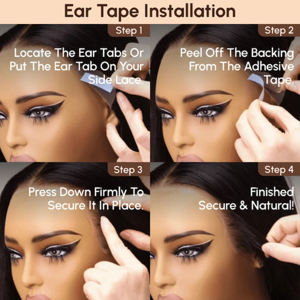 UNice PreEverything 13x4 Frontal Wig Human Hair Body Wave Lace Front Wig Pre Cut Pre Bleached Pre Plucked Lace Wig Ready To Wear