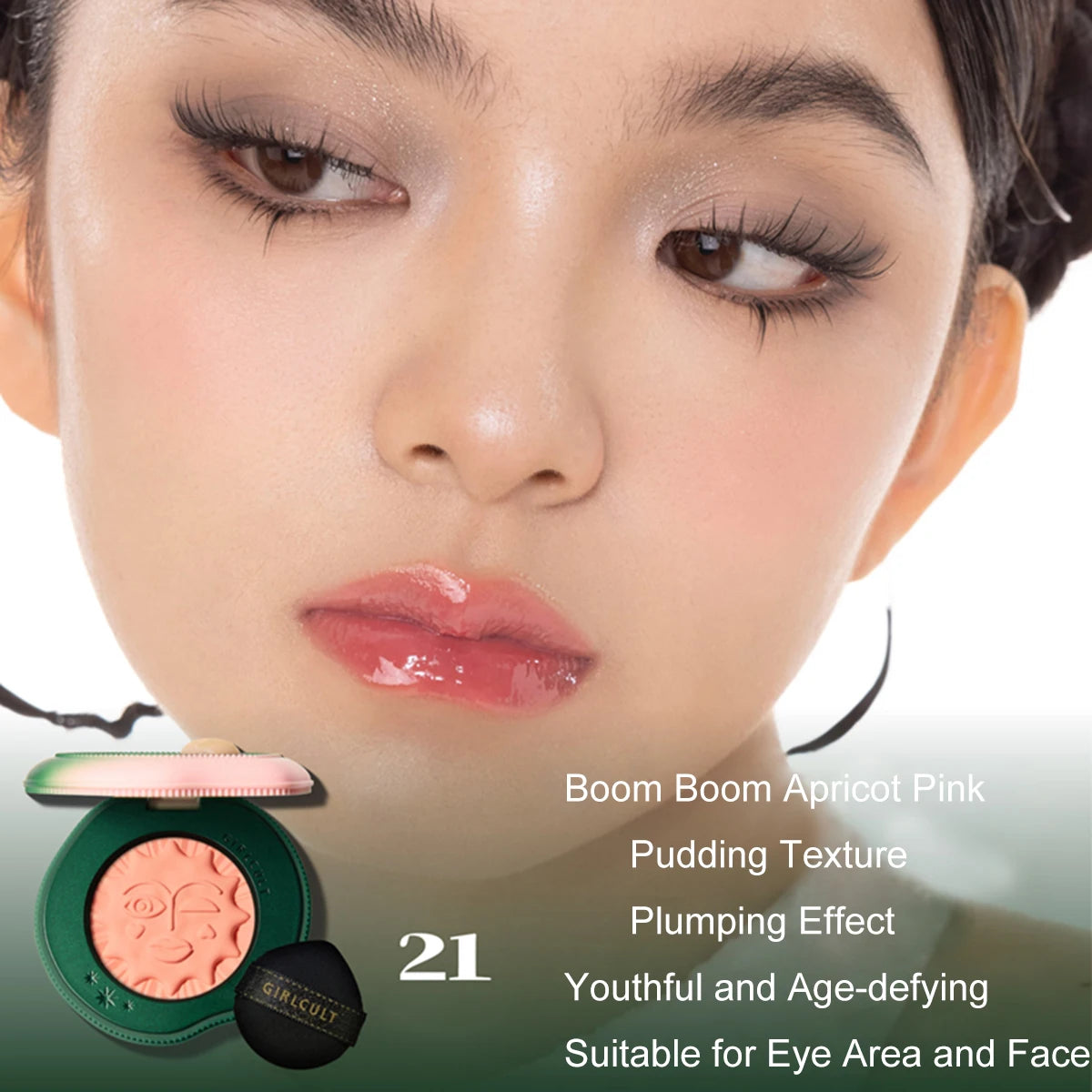 Girlcult Soft Matte Blush Long Lasting Pigmented Natural Velvet Finish Tiktok Trending Aesthetic Blusher for Cheeks