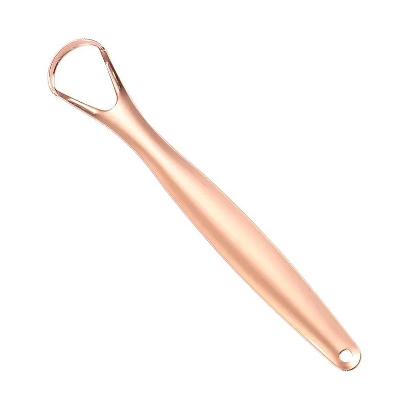 혀클리너 1pc Stainless Steel Tongue Scraper Cleaner Fresh Breath Cleaning Coated Tongue Toothbrush Oral Hygiene Care Tools