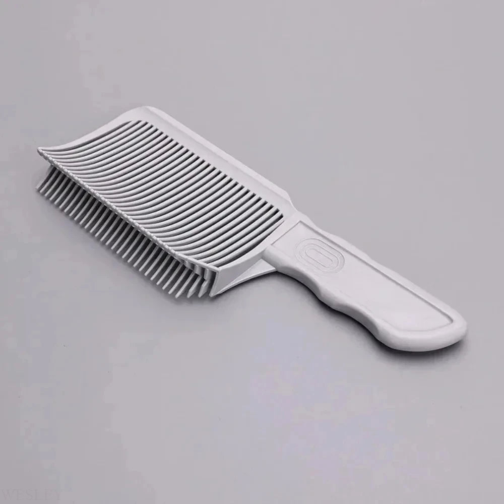 Fading Comb Professional Barber Clipper Blending Flat Top Hair Cutting Comb For Men Heat Resistant Fade Brush Salon Styling Tool