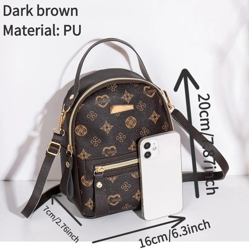 Flower backpack 2022 ladies bag fashion backpack women's bag bag women's fresh and sweet student school bag