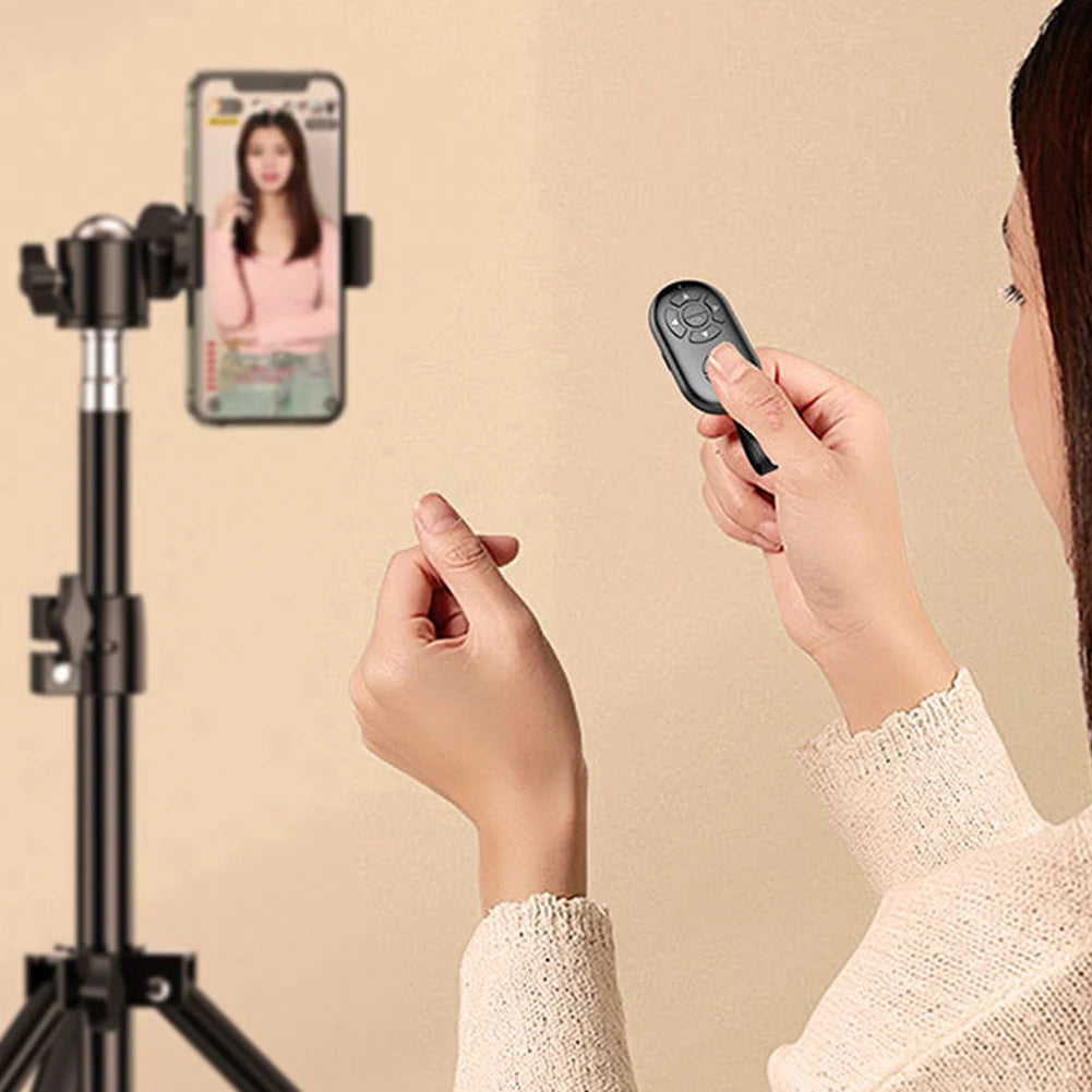 Portable Wireless Bluetooth Button Self Timer Video Remote Control For Android Ios Xiaomi HUAWEI Mobile Tik Tok Page Turner