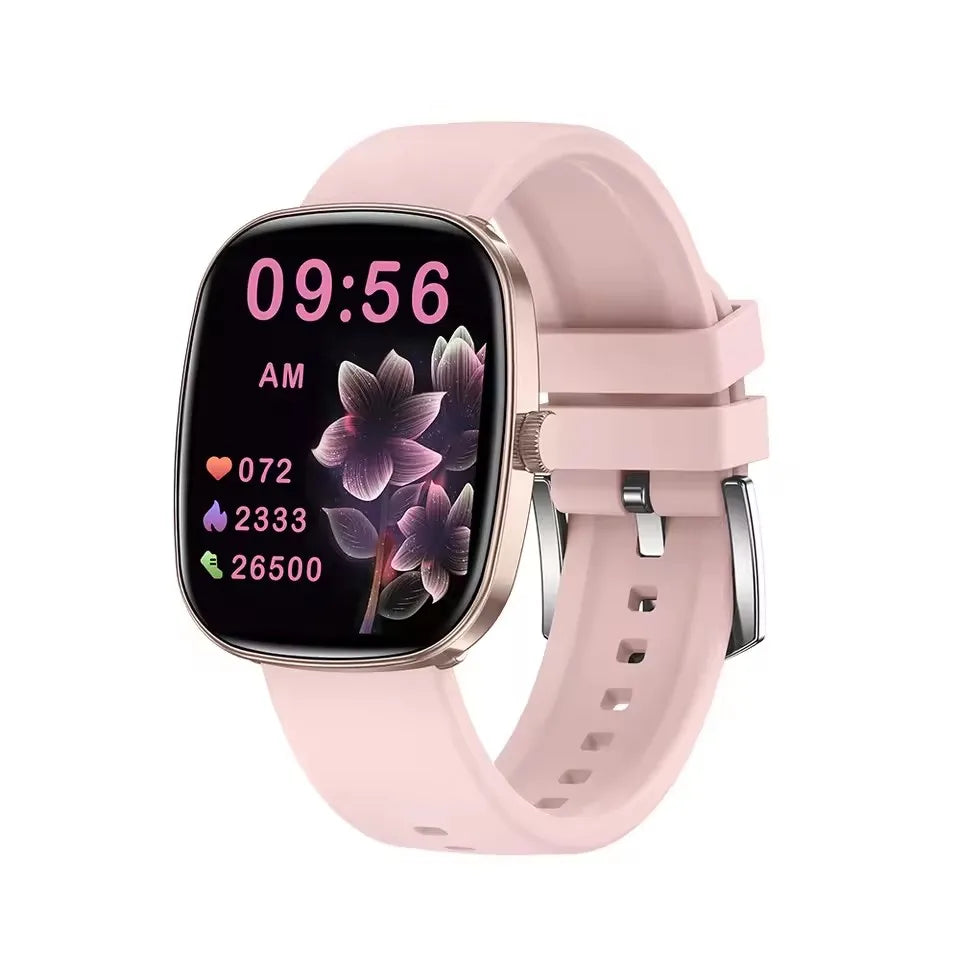 New Smart Watch Android IOS Phone 1.44 Inch Color Screen Bluetooth Call Blood Oxygen/Pressure Monitoring Smart Watch Women Men