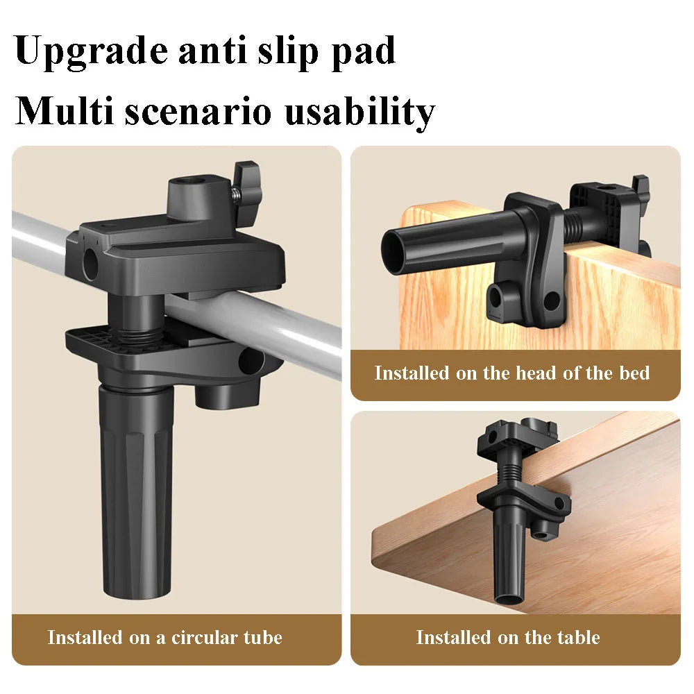 LED Fill Light with Flexible Arm Phone Holder Stand for Video Recording Live Streaming Cooking Adjustable Articulating Arm