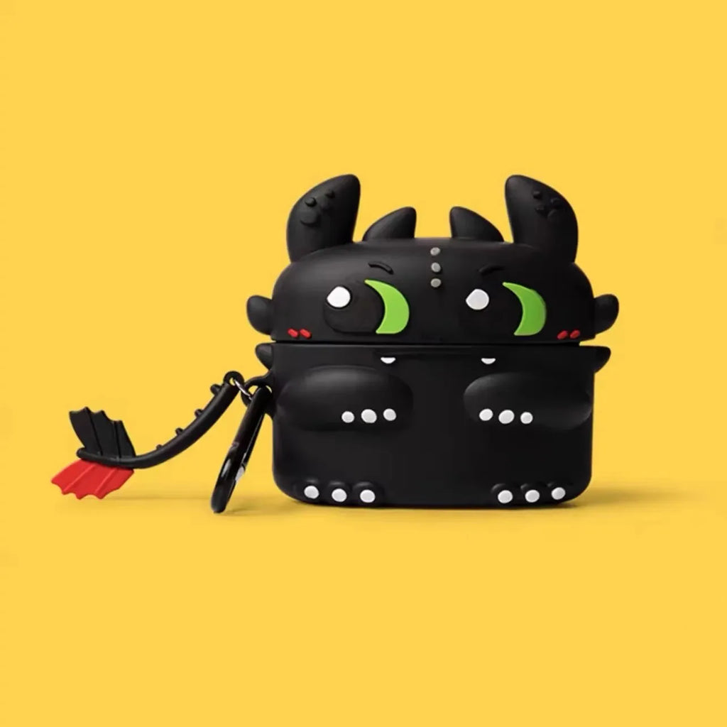 Dragon For Airpods 1 2 3 4 Pro Pro 2 Pro 3 Cute Silicone Earphone Case Accessories Cover