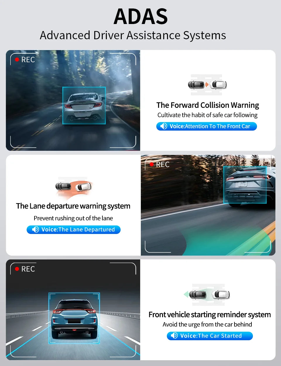 Imagebon H13 Pro 4K Camera ADAS Dash Cam 5s Power On 24h Parking Monitor Wireless Carplay & Android Auto GPS Navigation Car DVR