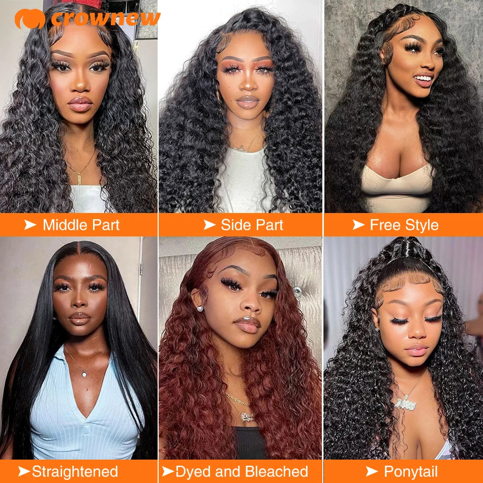 4C KinKy Edges Curly Baby Hair Natural Hairline Curly Lace Front Human Hair Wig 13X4 Hd Lace Front Human Hair Wig Preplucked Wig