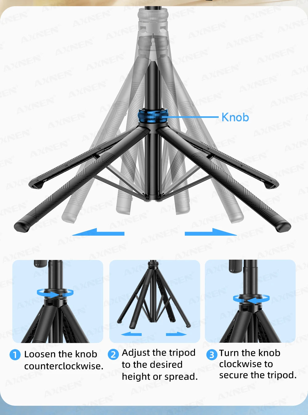 C17 Selfie Stick Tripod for Phone AI 360 Rotation Face Tracking Gimbal Stand Smartphone Camera Monopod Holder 1630mm Quadruped