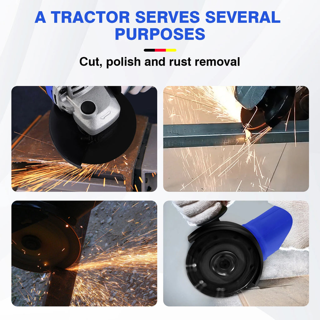 ELECTRIC ANGLE GRINDER 2000W CUTTING GRINDING SANDING POWER TOOL 115mm 230V DIY FOR Halloween,Christmas Decorations