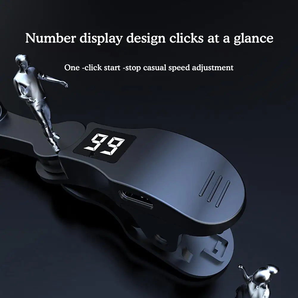 Auto Screen Clicker for Phone App Mini Simulated Finger Phone Clicking Clicker Clip-on Video Live Liker Game Screen Touch Devic