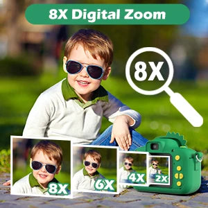 Kids Camera, 2.0" Toddler Digital Camera with 32GB Card,  20MP & 1080P HD Selfie Children's Camera for Boys Girls
