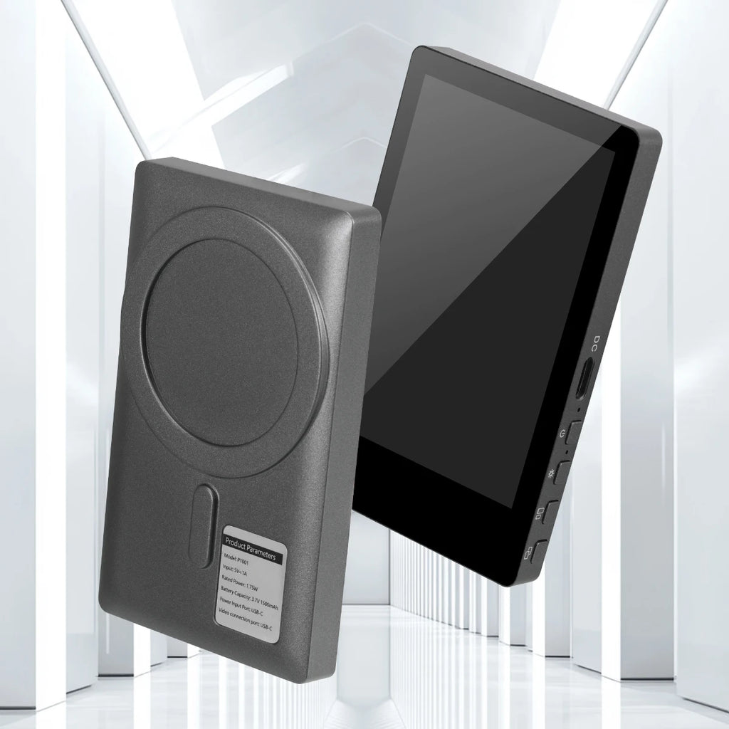 Mobile Phone Wireless Magnetic Selfie Monitor Screen For Smartphone Vlog Live Stream Video Recording for iPhone Android phone