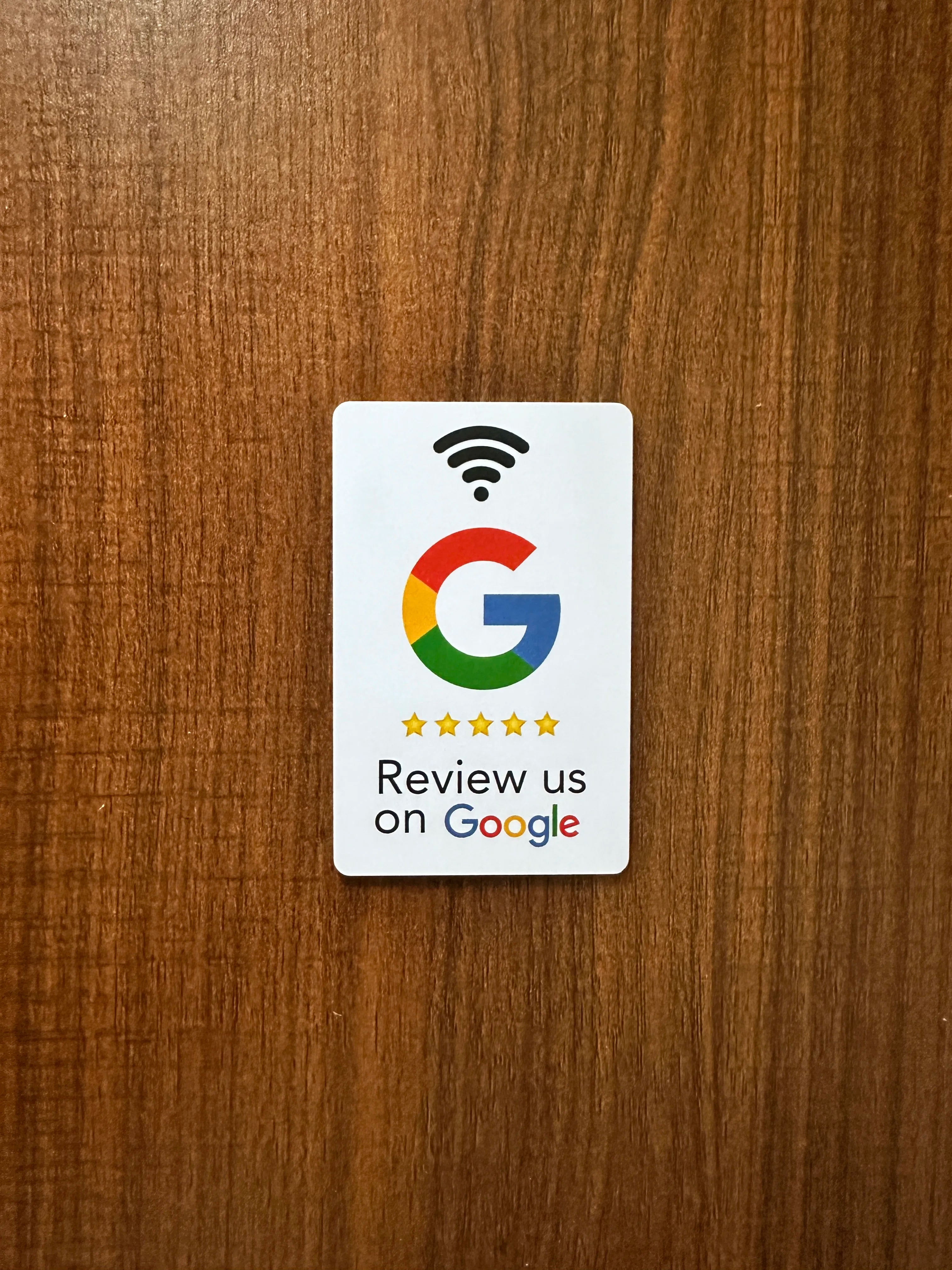 13.56Mhz programmable Google Review Card NFC station table Acrylic Stickers Waterproof NFC Stand Google Review Card