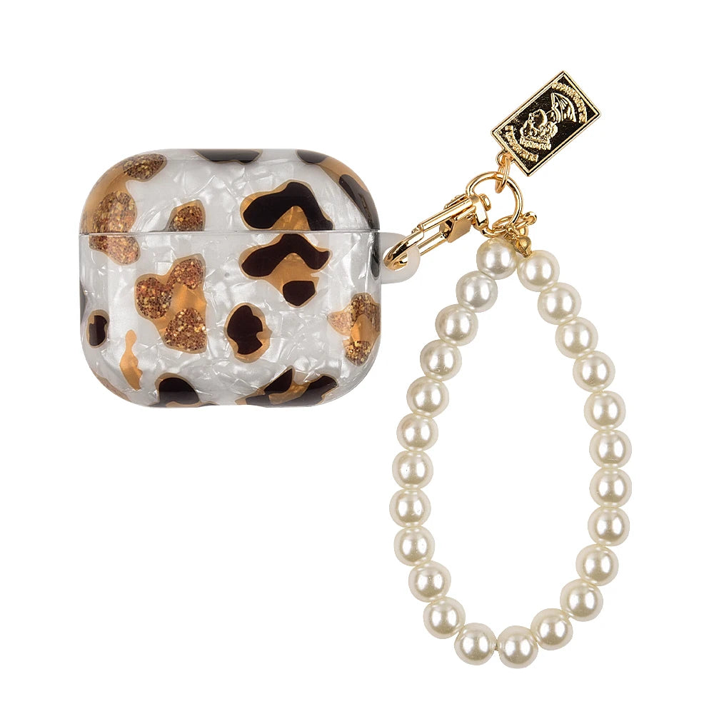 Leopard Girl Case for AirPods Pro 2 Pro 3 USB C 2025 Cases for Airpods 4 pro 2 3 Soft Silicone Cover for airpods pro 3 2 1 Funda