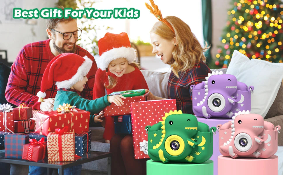 Kids Camera, 2.0" Toddler Digital Camera with 32GB Card,  20MP & 1080P HD Selfie Children's Camera for Boys Girls