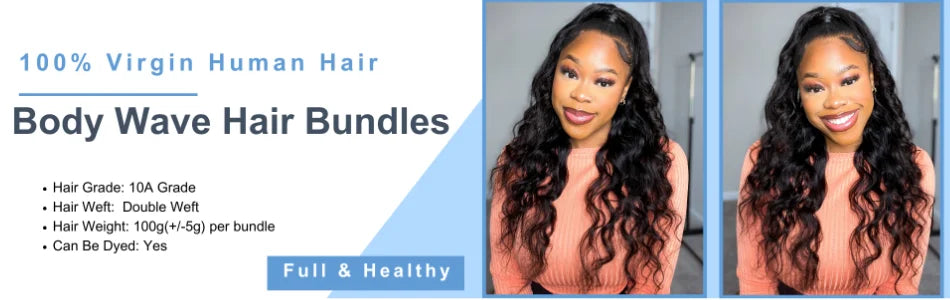 UNICE Hair Bundles Malaysian Body Wave 4 Bundles 100% Remy Hair Weaving Natural Color Human Hair Weaves 8-30inch Free Shipping