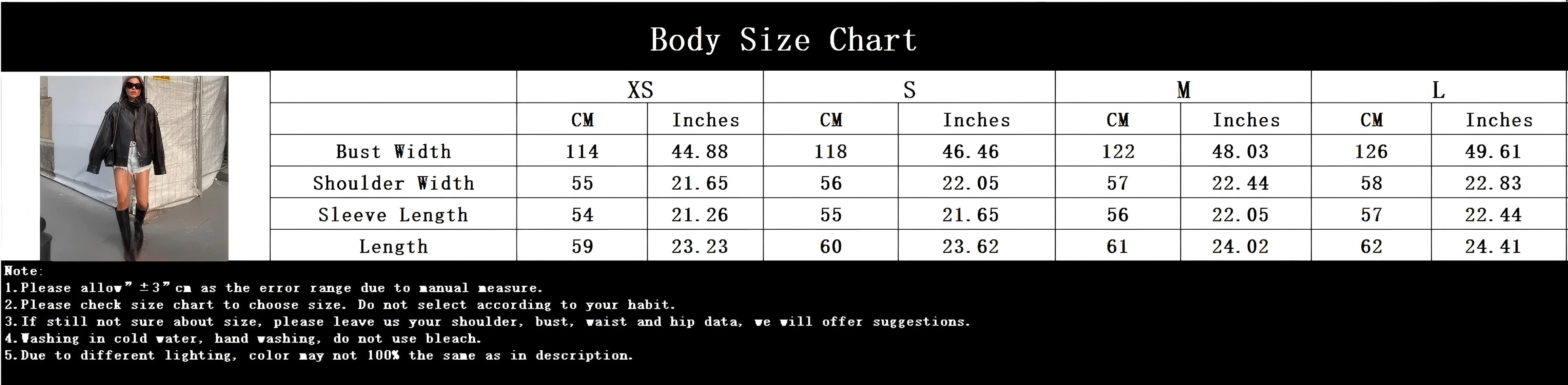 KONDALA Casual Chic Black Leather Jackets Women Long Sleeve Buttons Elastic Oversized Coats Fashion 2026 Spring Streetwear Coats