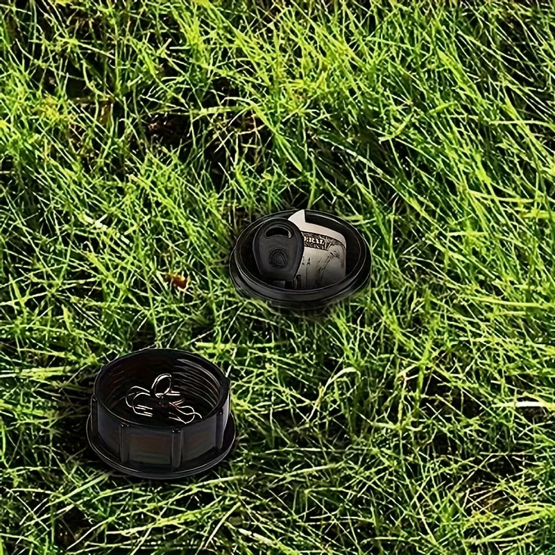 Garden Key Hider, Realistic Underground Watering Can Key Safe, No Battery Needed, Durable Plastic for Outdoor Garden Security