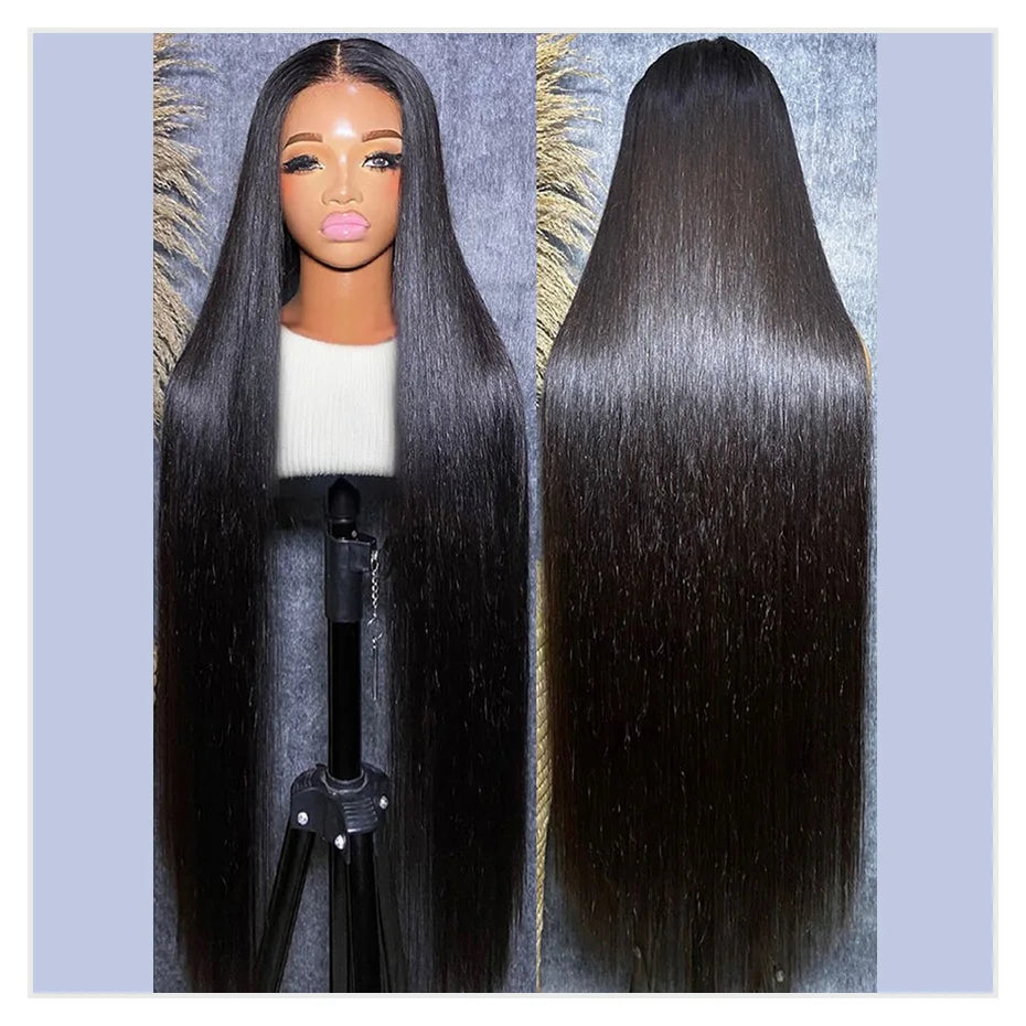 300 400 High Density Lace Wig 13x4 13x6 HD Straight Lace Front Wig PrePlucked 360 Lace Frontal Wig Vietnamese Raw Human Hair Wig