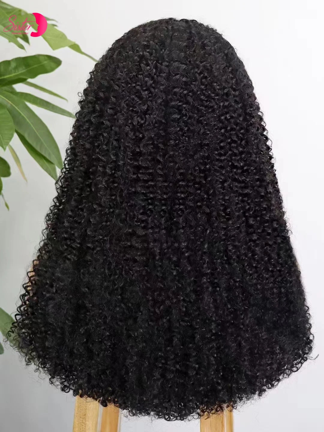 Premium 350% Density Kinky Curly Human Hair Wig - 13x4 Lace Front Bob Wig for Women