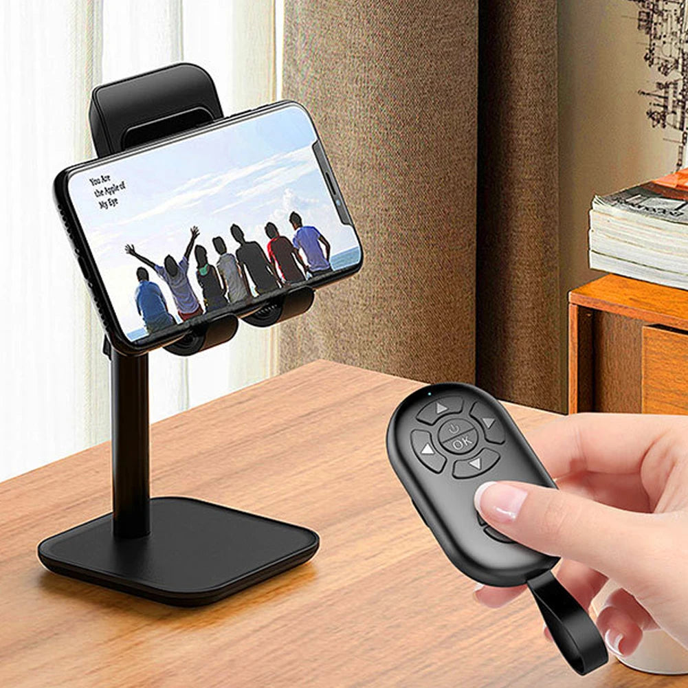 Portable Wireless Bluetooth Button Self Timer Video Remote Control For Android Ios Xiaomi HUAWEI Mobile Tik Tok Page Turner