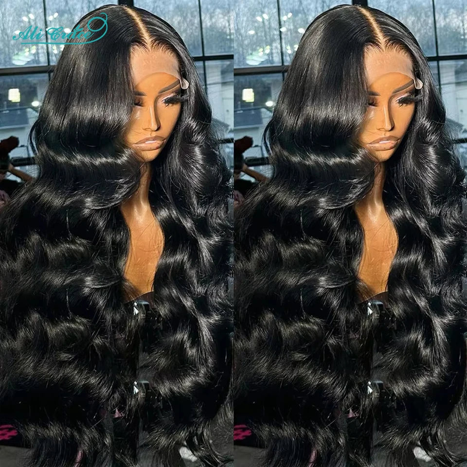Ali Grace Body Wave Lace Front Wig Body Wave Human Hair Wigs for Women Brazilian Hair Pre-Plucked 13x4 Lace Frontal Hair Wigs