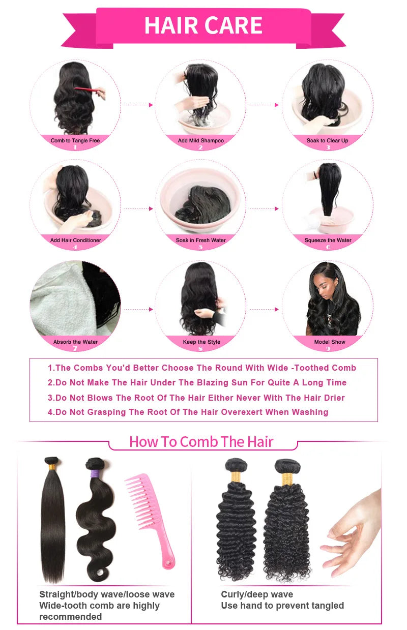 Kinky Straight 13x4 Lace Front Wig Pre Plucked Yaki Brazilian 4x4 Transparent Lace Closure Human Hair Wig With Natural Hairline