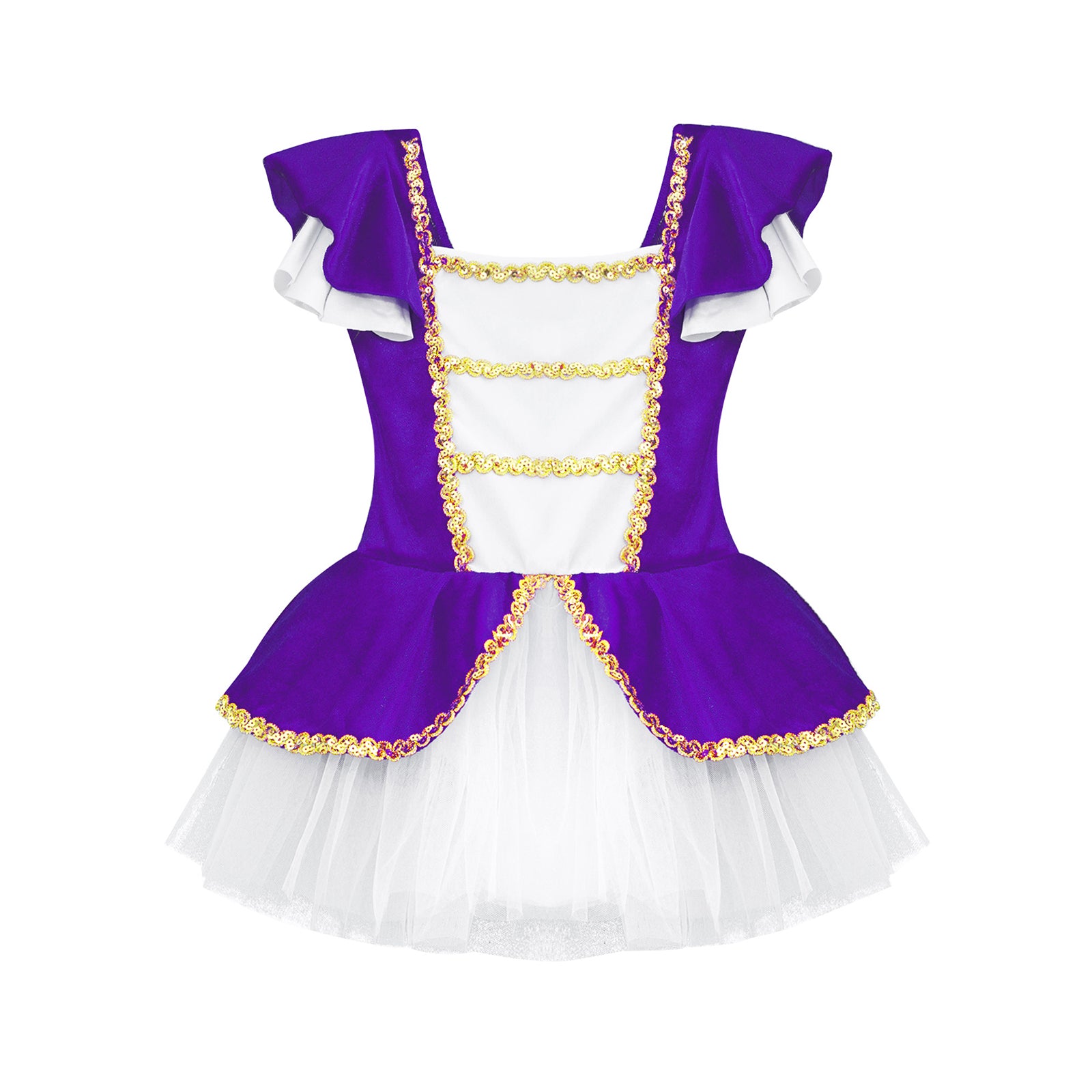 Kids Girls Children Dancer Ballet Dance Dress Gymnastic Leotard Tutu Princess Dress for Stage Performance Clothes Christmas Gift
