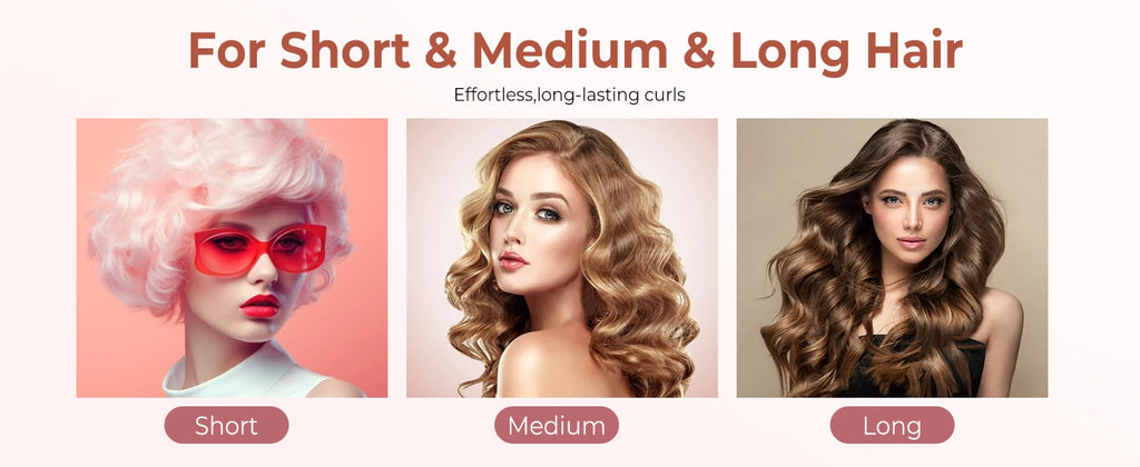 Ceramic Mini Hair Curler 25mm Travel Curling Iron Dual Voltage Curling Wand Small Hair iron Styler Curly Hair Products