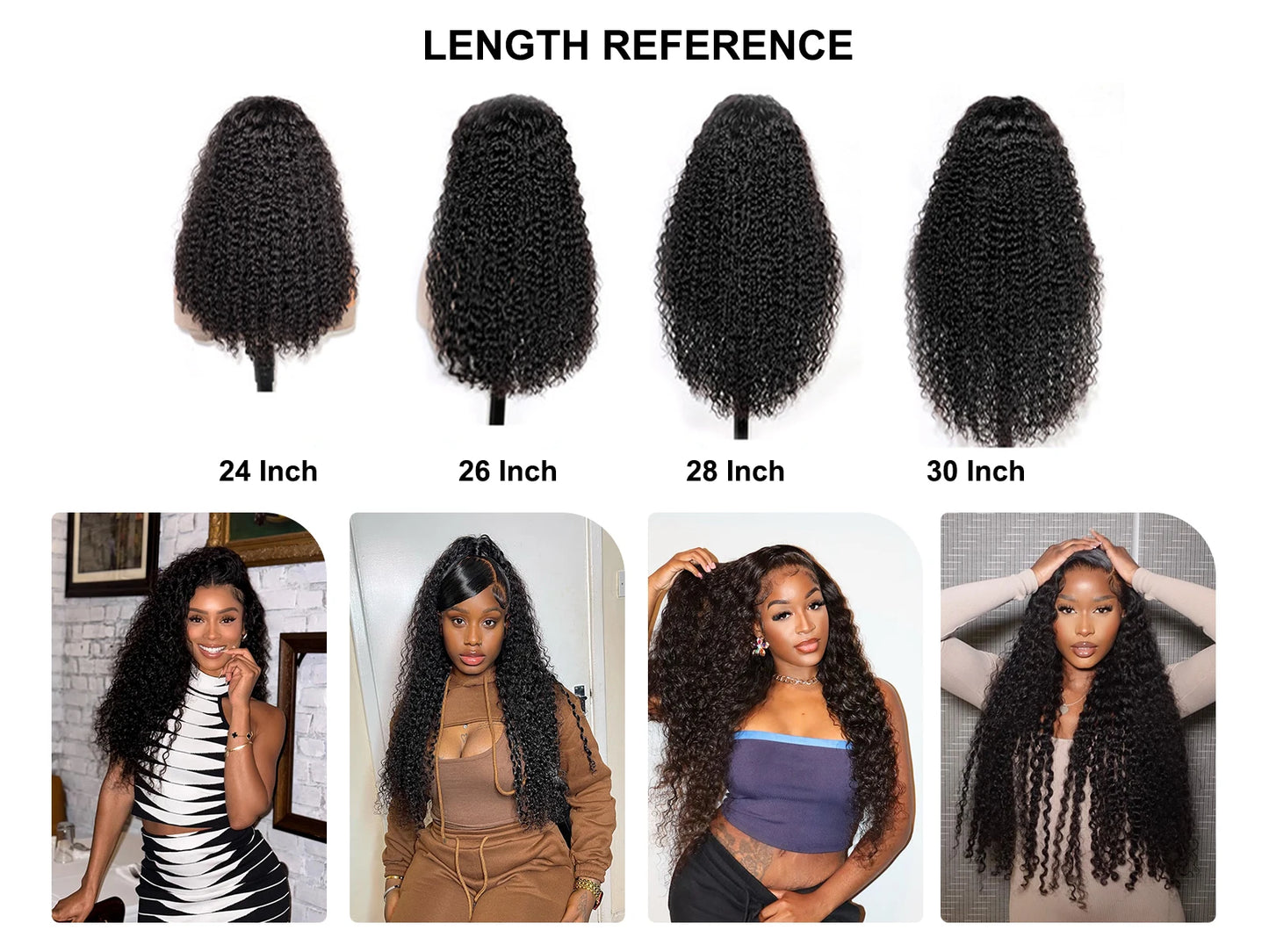 Premium 13x6 HD Lace Front Wig - Brazilian Virgin Deep Wave Human Hair 30 Inch