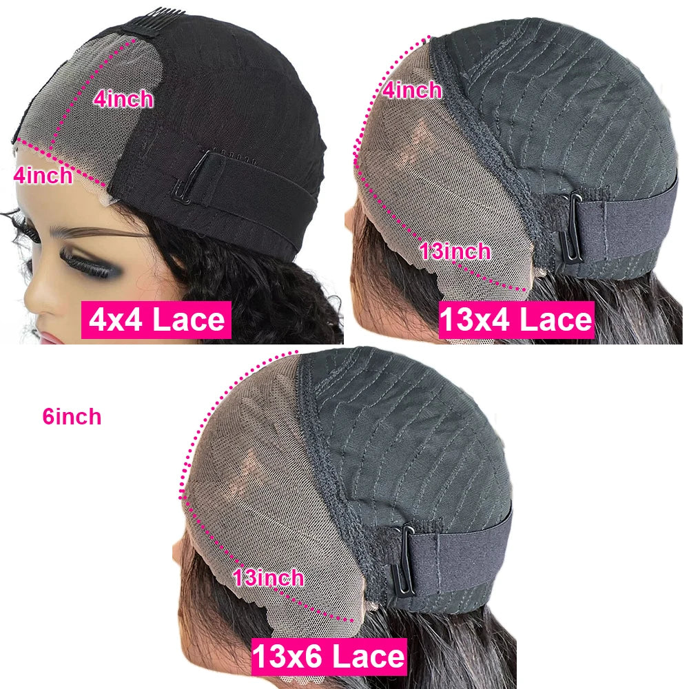 Premium Glueless HD Lace Front Wig - 13x6 Straight Bob Human Hair Wig | Pre-Plucked Ready to Wear