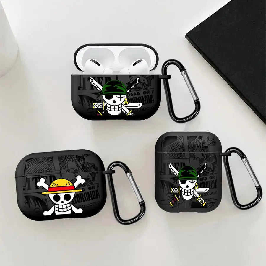 Earphone Cases Cover Case For Airpods 4 Pro 3 1 Pro2 2 Pro3 OneS P-ieceS Cool Logo