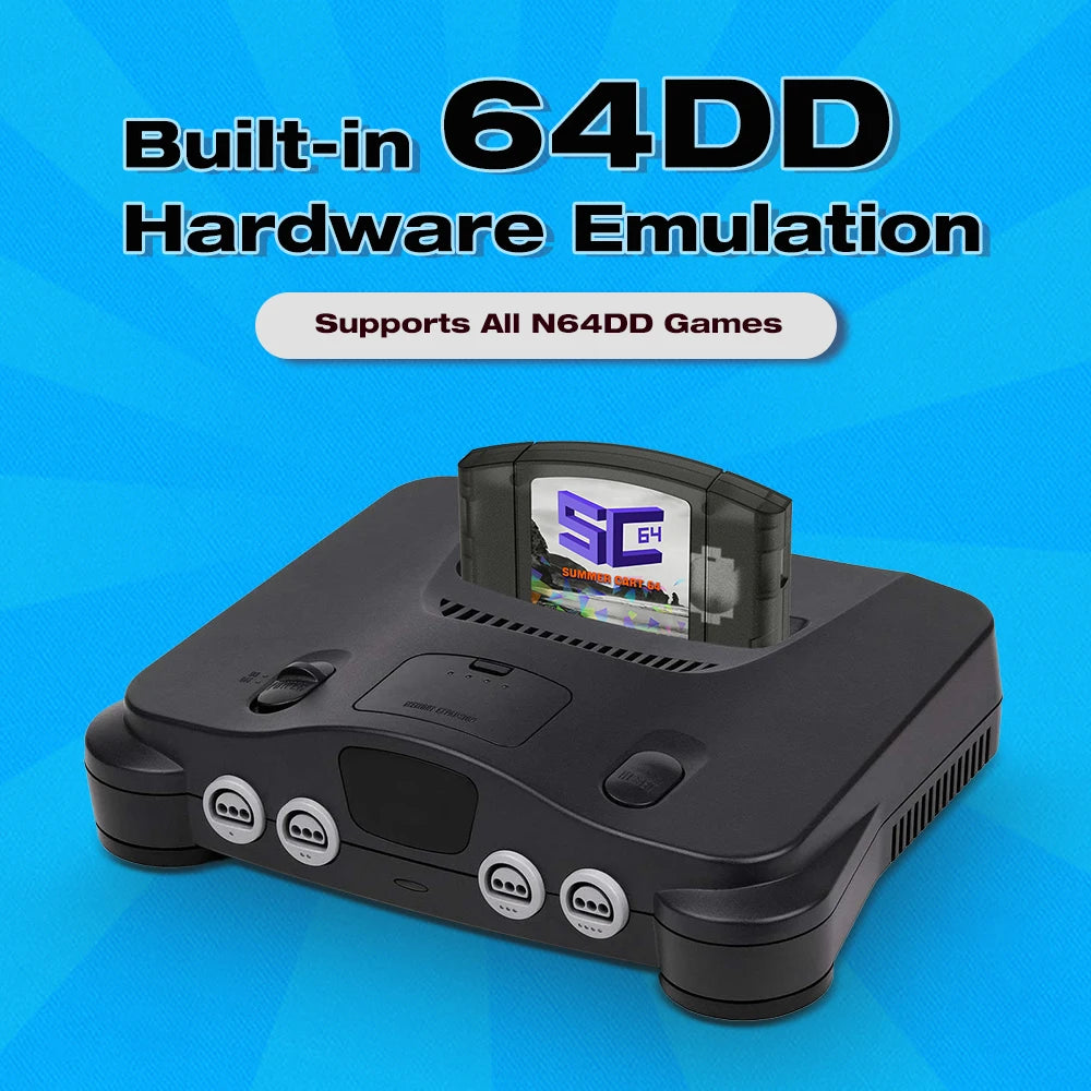 SummerCart64 Open Source N64 Game Card For Nintendo 64 Game Console With Simulator Function Compatibility 5400+ games