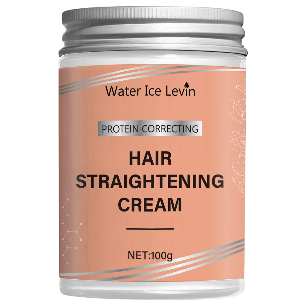 Protein Correcting Hair Cream. Straightening Smoothing Formula. Comb Without Knots. Repairs Conditions Strands.