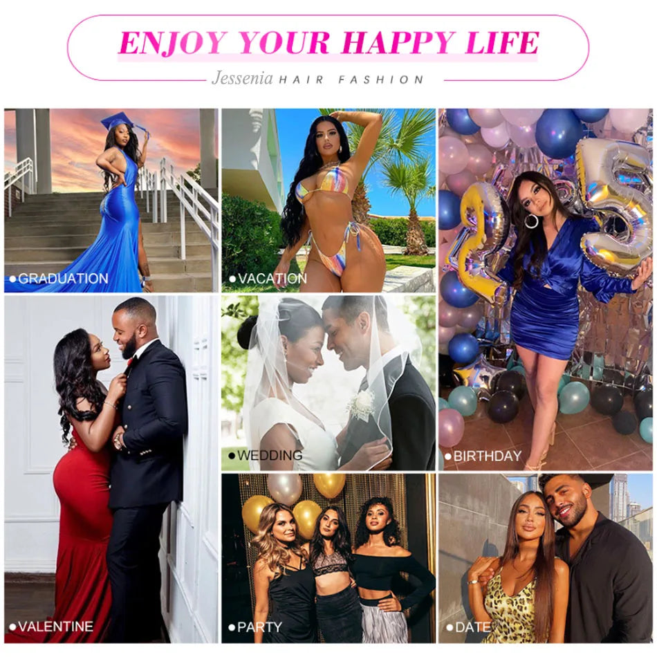 Premium 14 Inch Glueless Bob Wig - 100% Brazilian Remy Human Hair HD Lace Frontal Wig