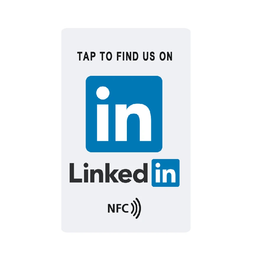 Instagram NFC Card Increase Your Follows Tap to Follow PVC Material Standard Card Size