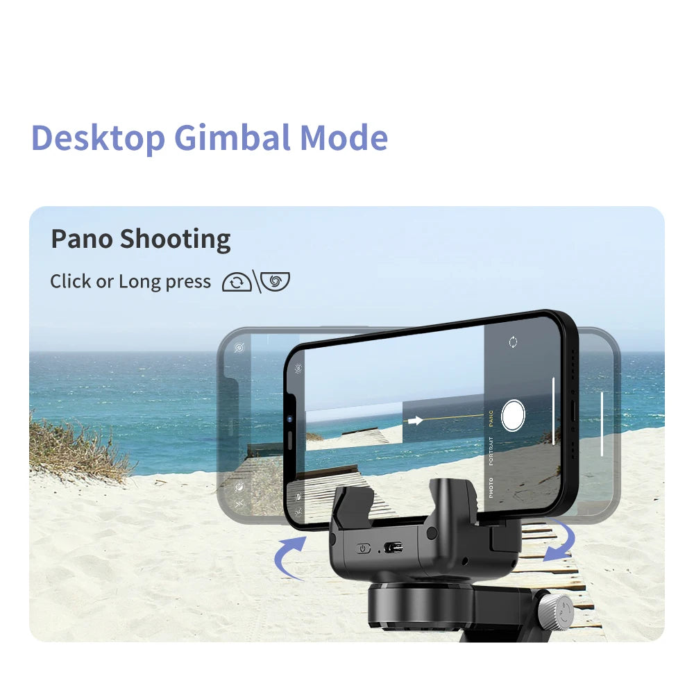 Handheld Gimbal Stabilizer Selfie Stick Tripod For iPhone Android Cell Phone Mobile Smartphone Camera Hand Portable Cellphone